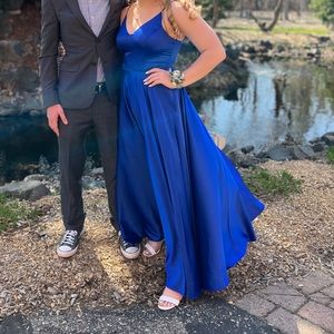 Blue Prom Dress